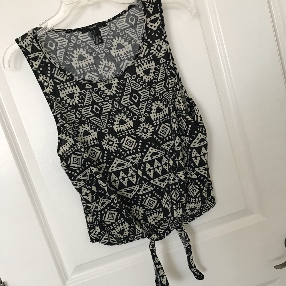 Tribal Print Tank Top